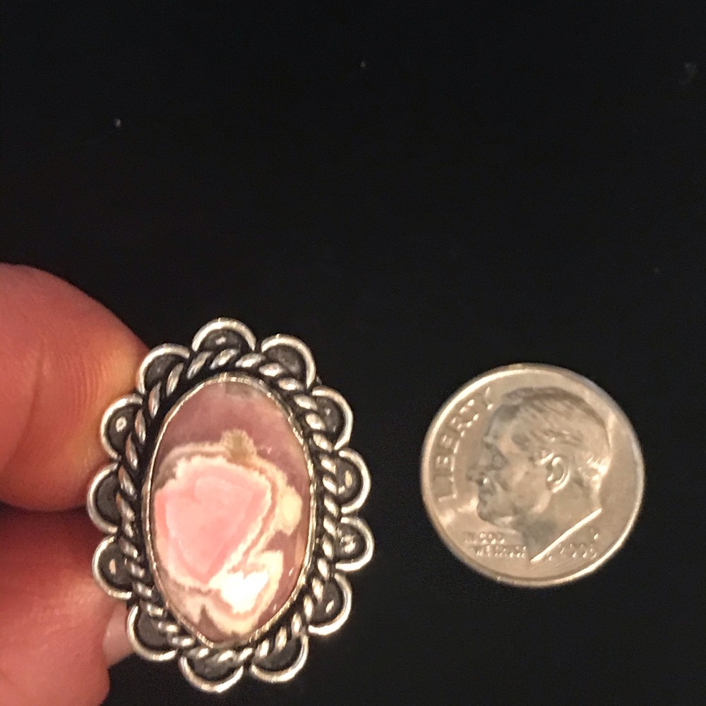 Rhodochrosite Ring - Picture 3 of 5